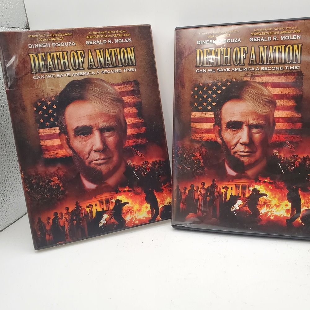 Death of a Nation DVD Dinesh D'Souza Documentary Film 2018 with Slipcover
